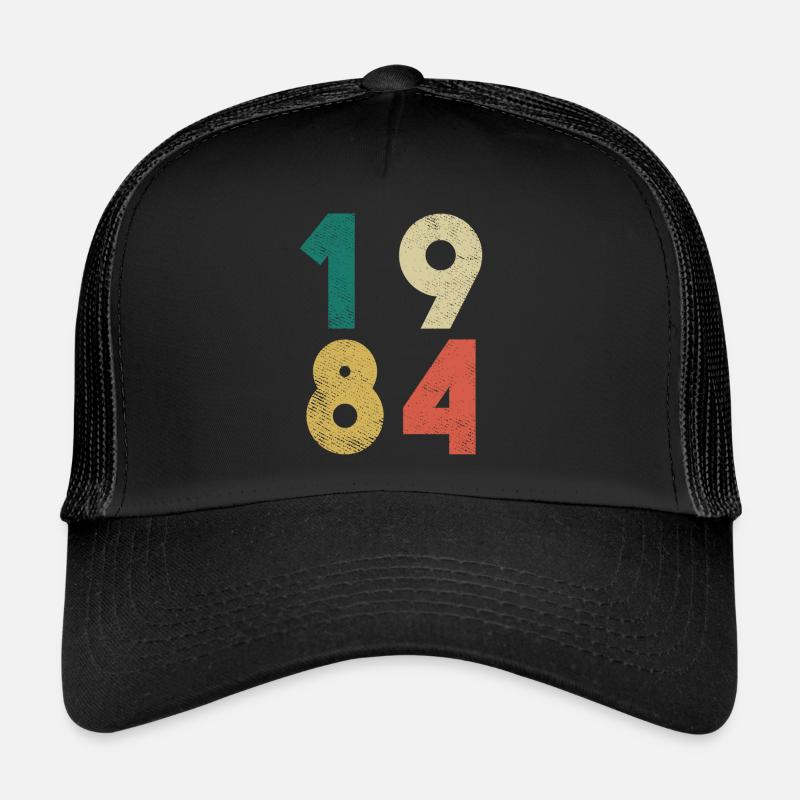 1984 Vintage Geburtstag Retro Trucker Cap