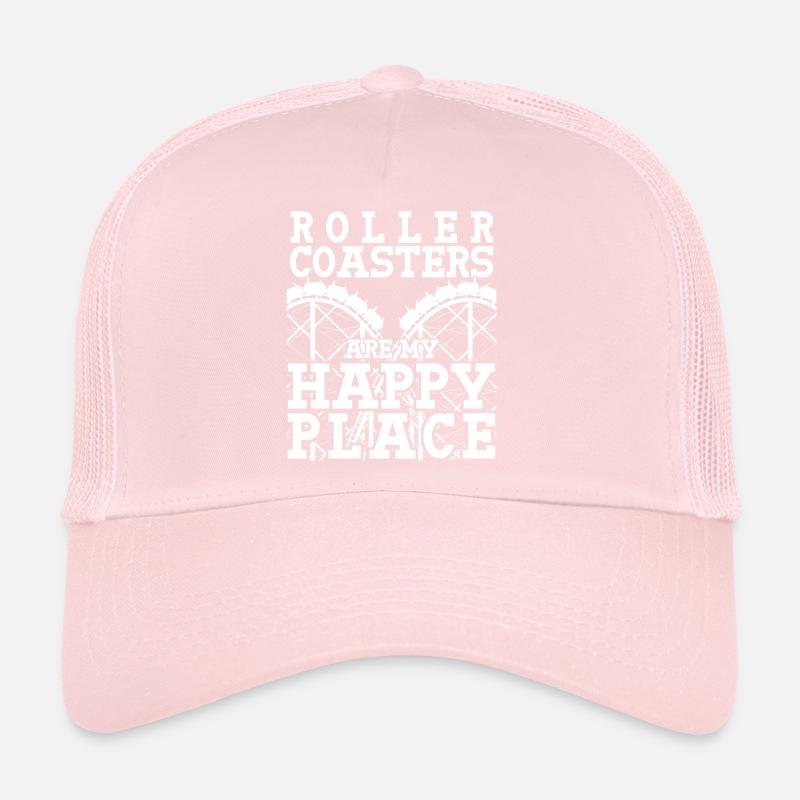 Achterbahn Kirmes Roller Coasters Trucker Cap