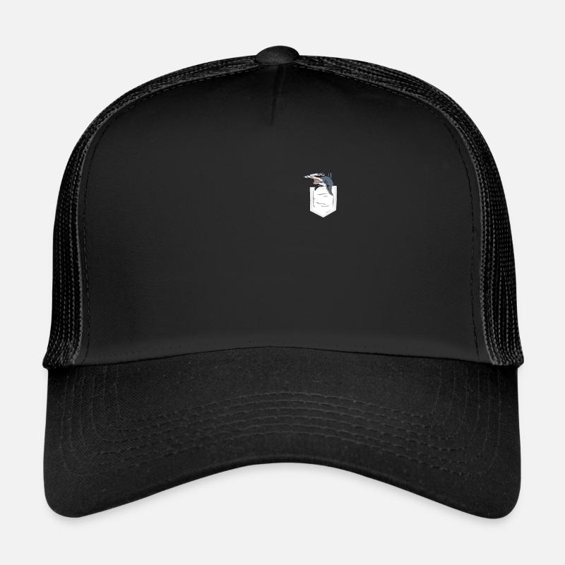 Hammerhead Shark Pocket Shark Lover Cute Shark Trucker Cap
