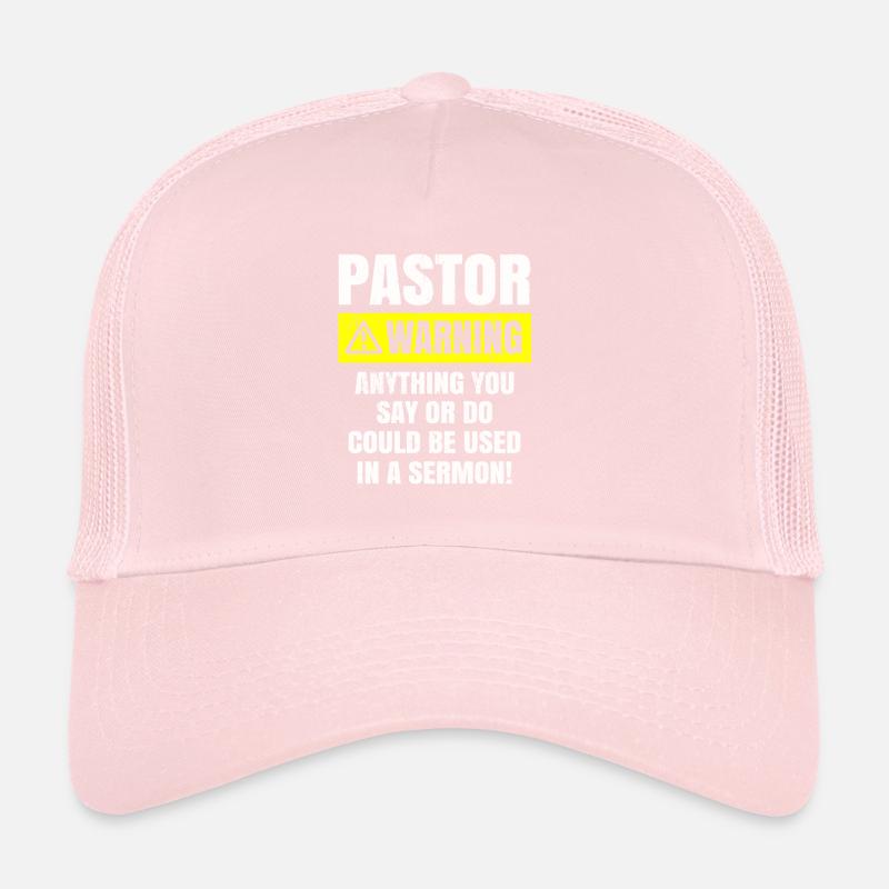 Pasteur Casquette trucker 