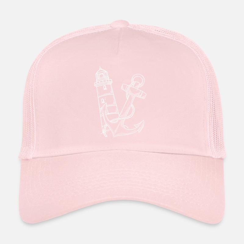 Phare Ancre Maritim Casquette trucker 