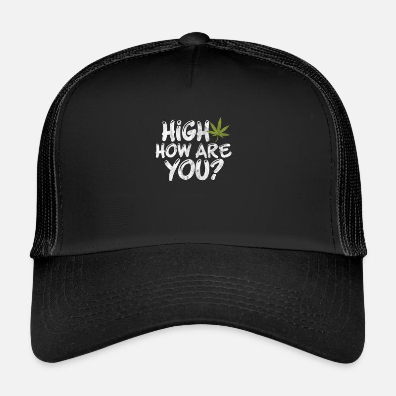 Cannabis Casquette trucker 