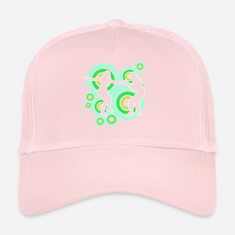 Boogie Woogie Retro Dancer Trucker Cap