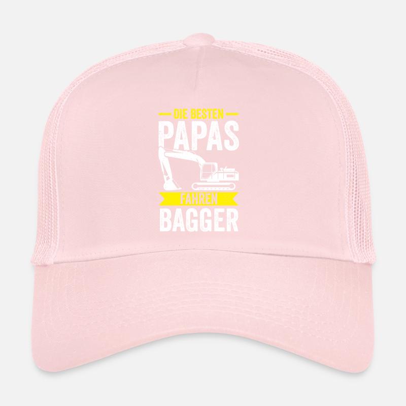 Baggerfahrer Papa Vater Vatertag Baggern Bagger Trucker Cap