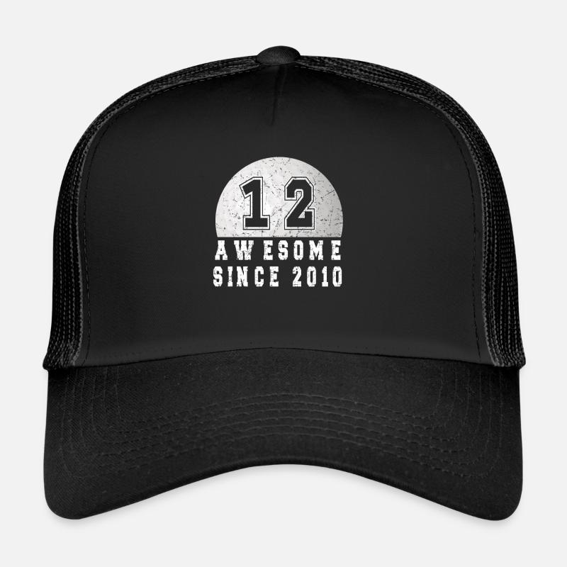 12th birthday Born 2010 Golfer Trucker Cap