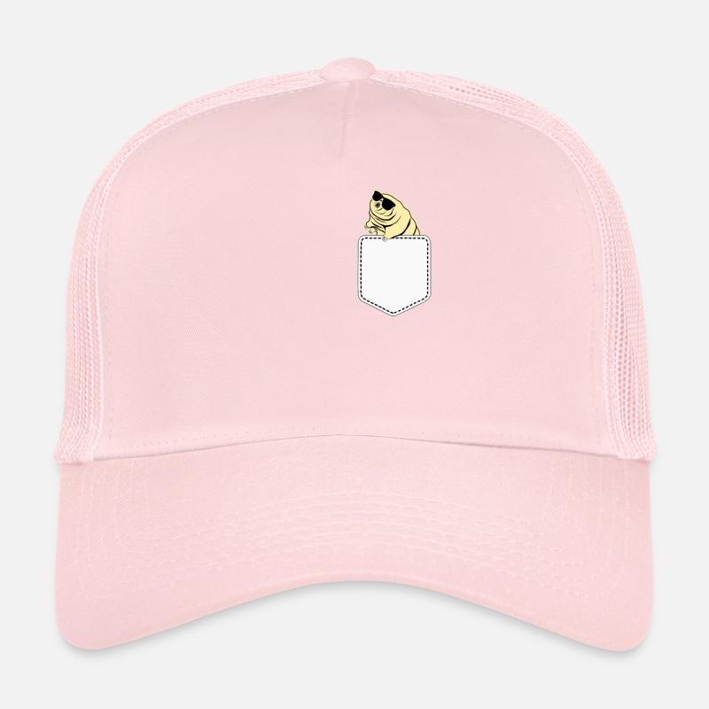 Tardigrade mit Sonnenbrille Wasserbär Trucker Cap
