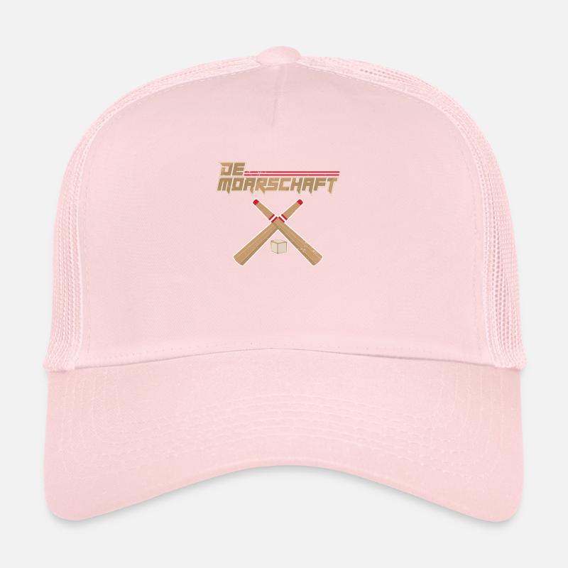 De Moarschaft Knitteln Stöbel Daube Knittelspieler Trucker Cap