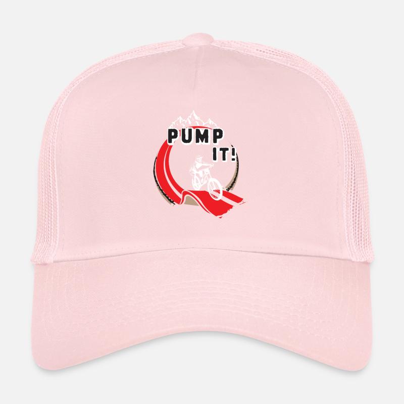 Pump Track Pump It Mountainbike BMX Loop Trucker Cap