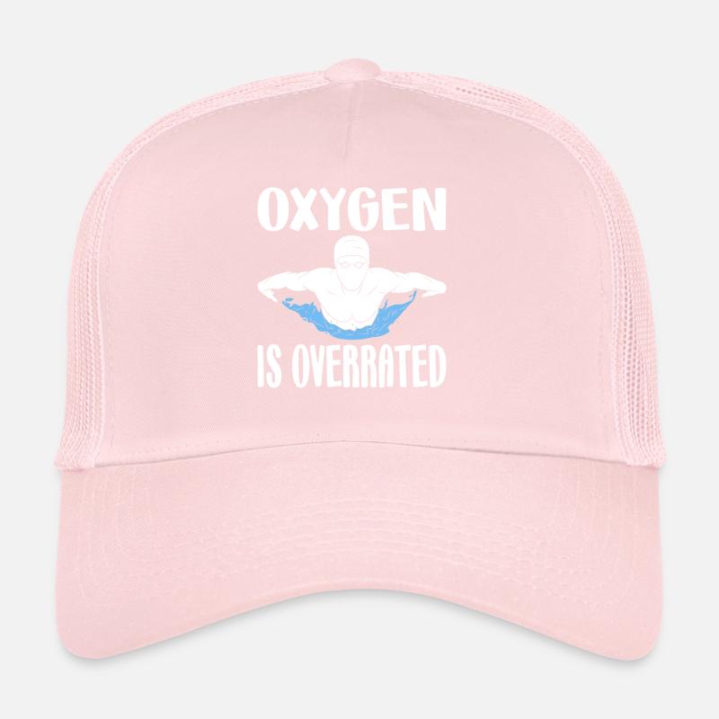 Oxygen is Overrated Natation Natation Eau Casquette trucker 
