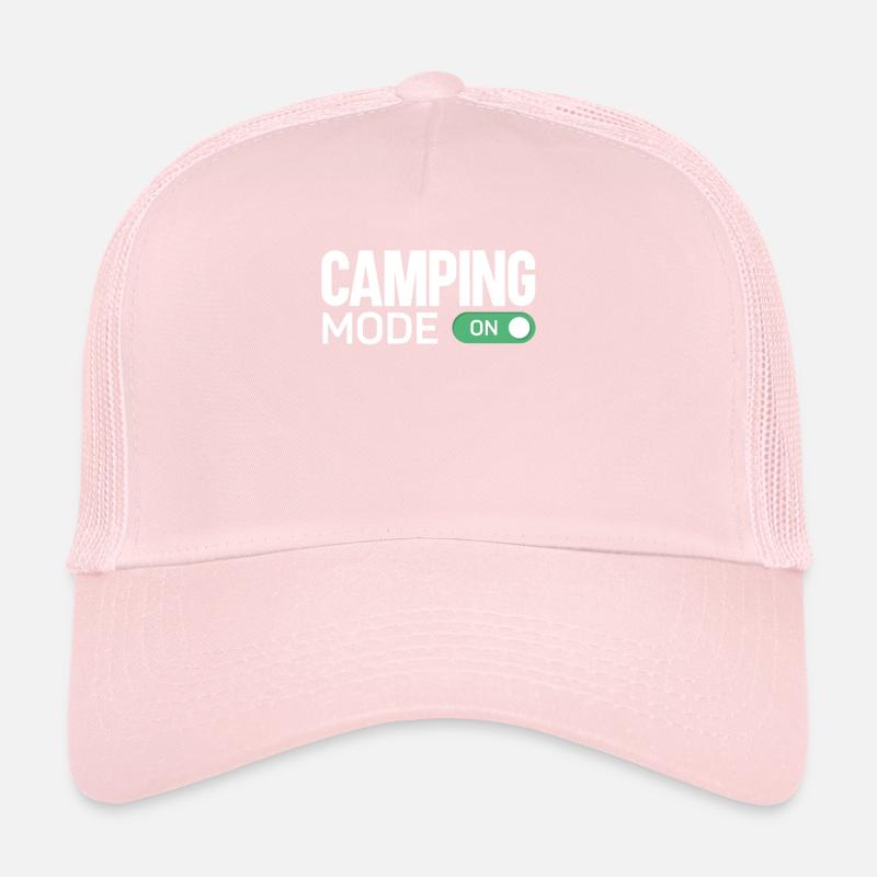 Camping Mode On Tent Casquette trucker 