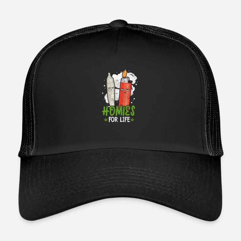 Cannabis Casquette trucker 