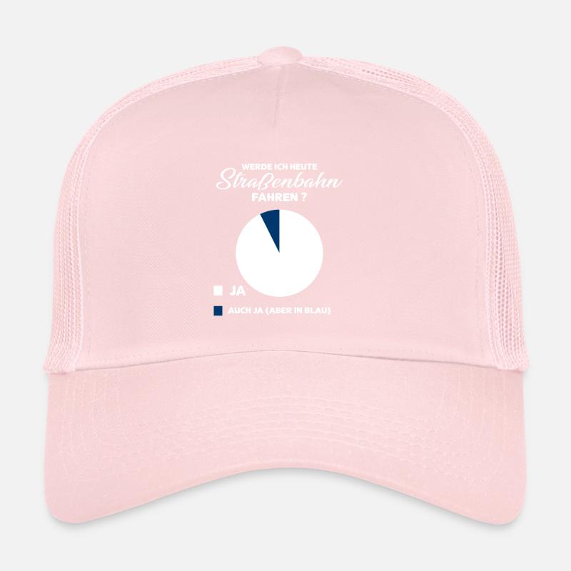 Straßenbahn Spruch Geschenk Trucker Cap