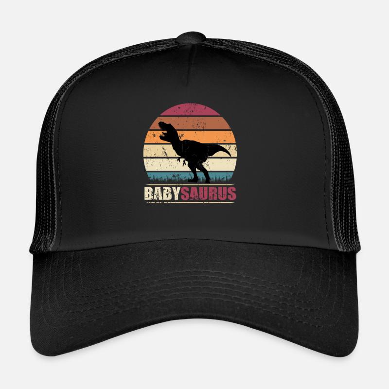 BabySaurus Dinosaure Bébé Dino Cadeau de naissance Casquette trucker 