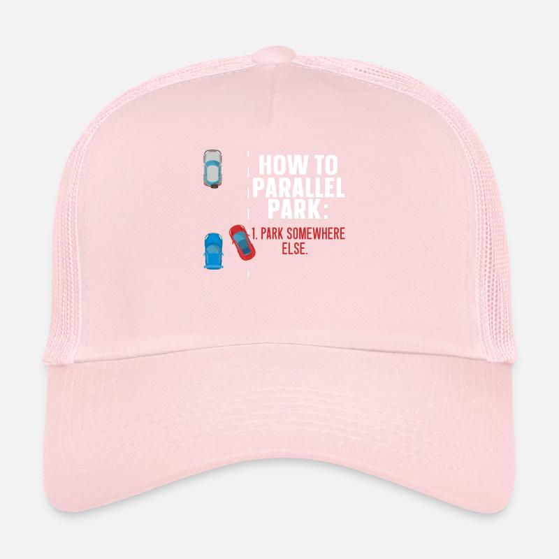 Comment se garer en parallèle ailleurs en voiture Casquette trucker 