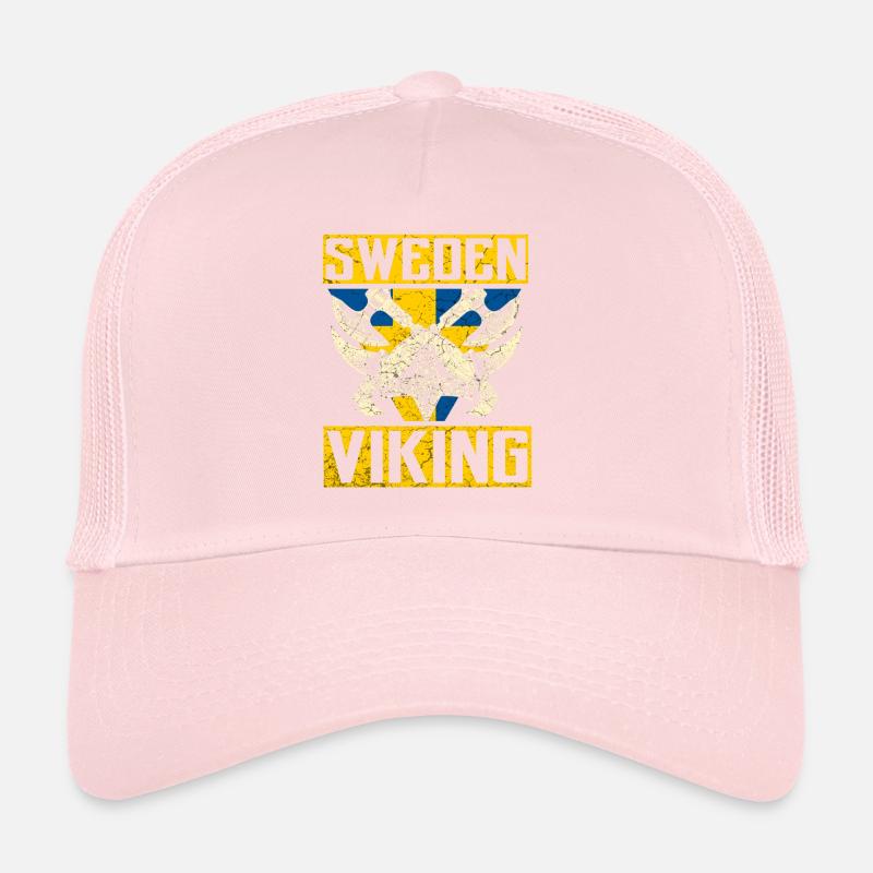 Suède Vikings Casquette trucker 