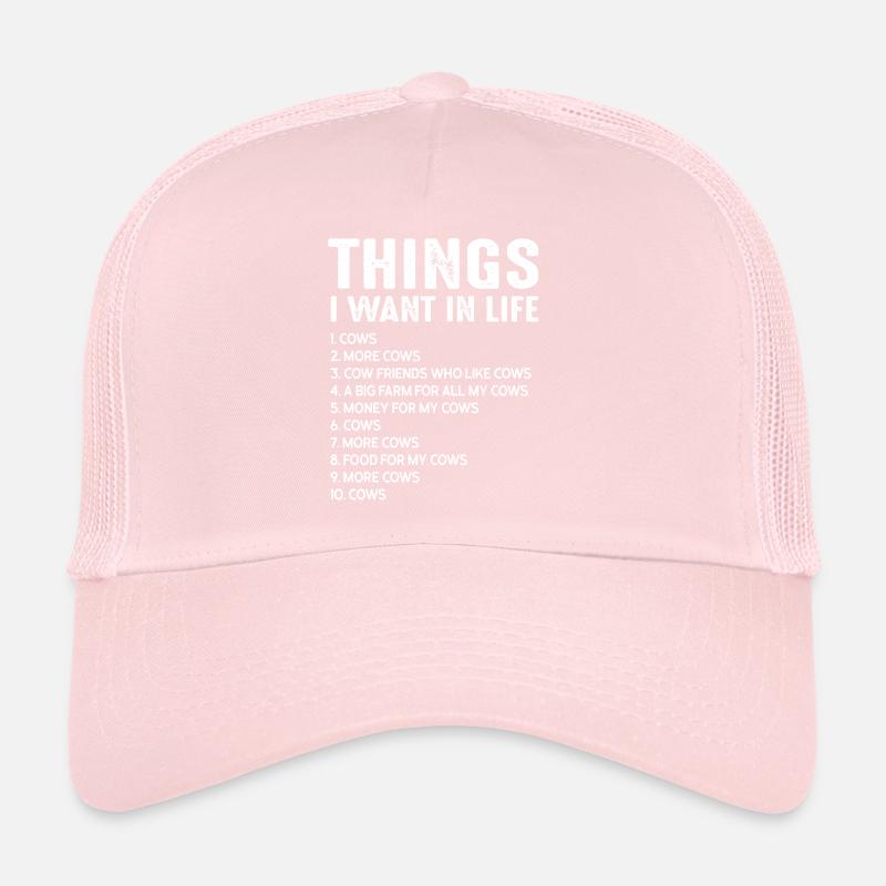 Casquette trucker 