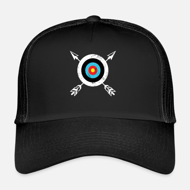Bow & Arrow Archery Archery Target Trucker Cap
