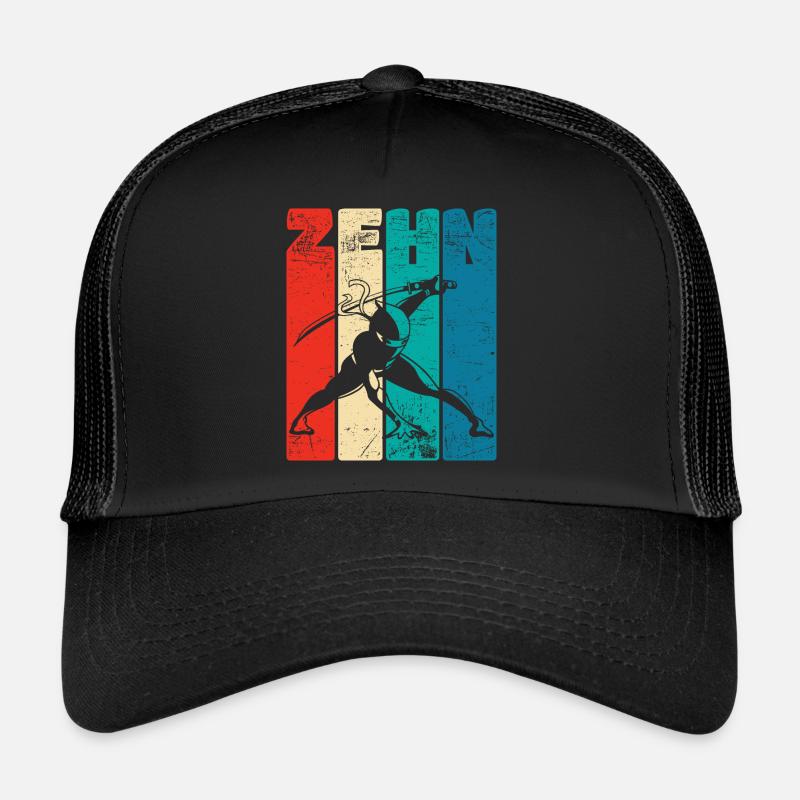 Retro Ten 10 ans 10 . Anniversaire Ninja Casquette trucker 
