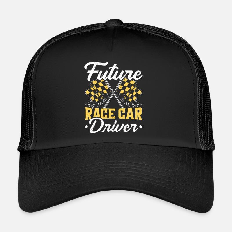 Future Race Car Driver Drag Racing Rennfahrer Trucker Cap