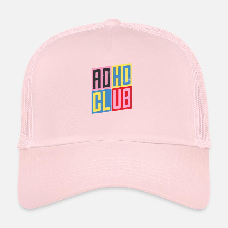 ADHD Club / Attention Deficit Hyperactivity Trucker Cap