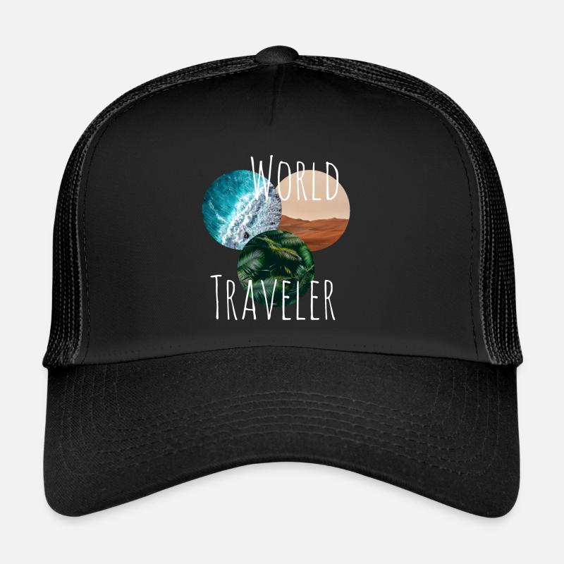 Tour du monde Casquette trucker 