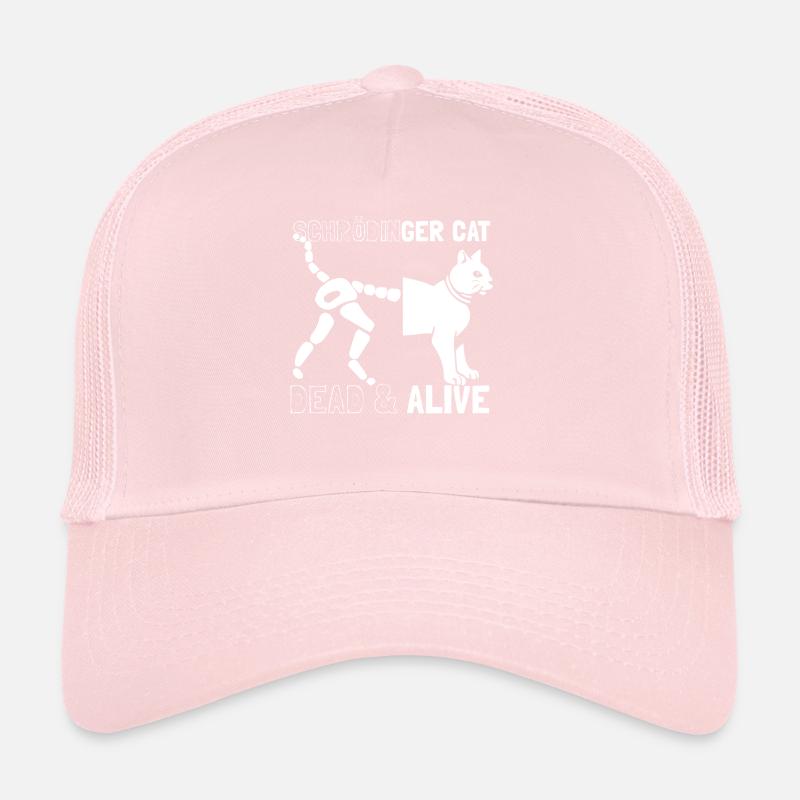Schrödingers Katze tot oder lebendig Trucker Cap
