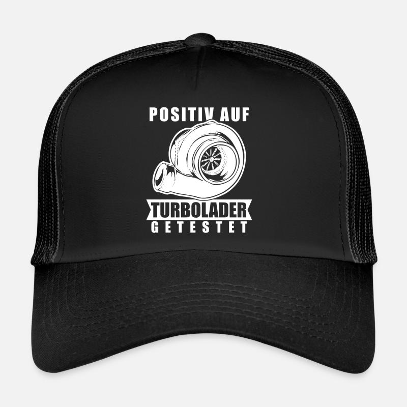 Turbolader Auto Garage Werkstatt Tuning Trucker Cap