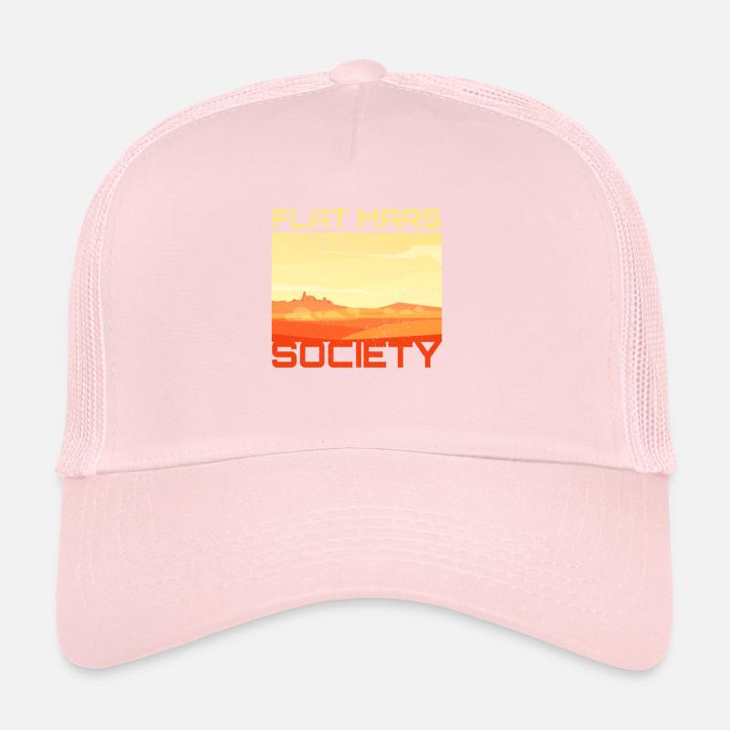 Flat Mars Society Planète Flacherdler Casquette trucker 