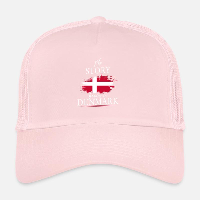 Mon histoire commence au Danemark Dänemark Casquette trucker 