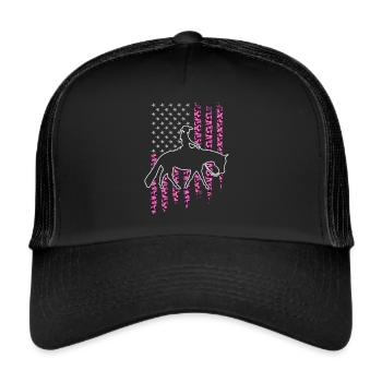 Pleasure Horse & Western Rider Western Riding - Trucker Cap - black/black - Front