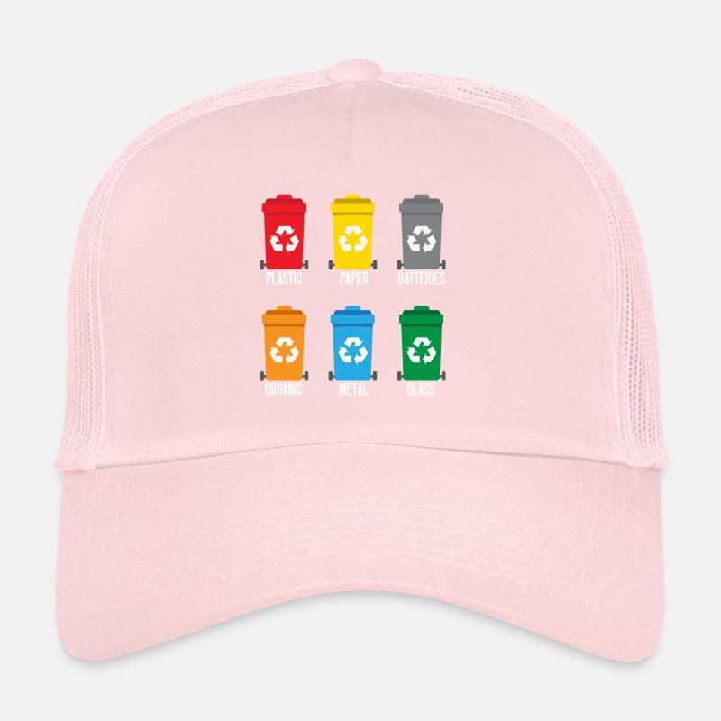 Recyclage des éboueurs de gestion des déchets Casquette trucker 