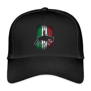 Pleasure Horse & Western Rider Western Riding - Trucker Cap - black/black - Front