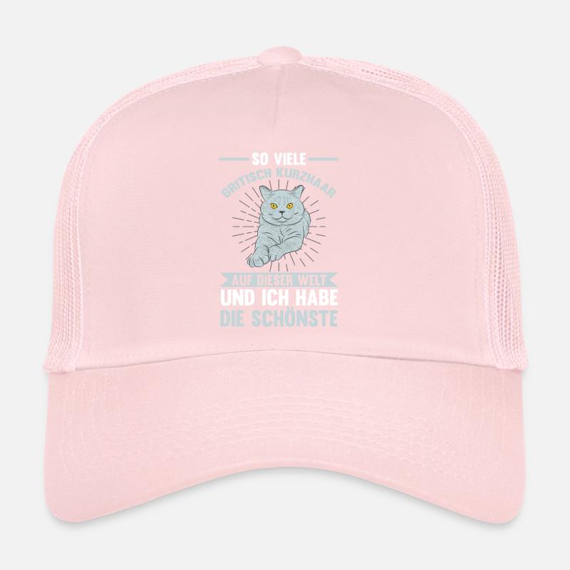 Katzen Britisch Kurzhaar Trucker Cap