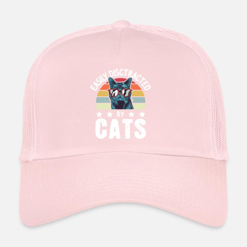 Chat Propriétaire de chat Chats Cadeau Casquette trucker 