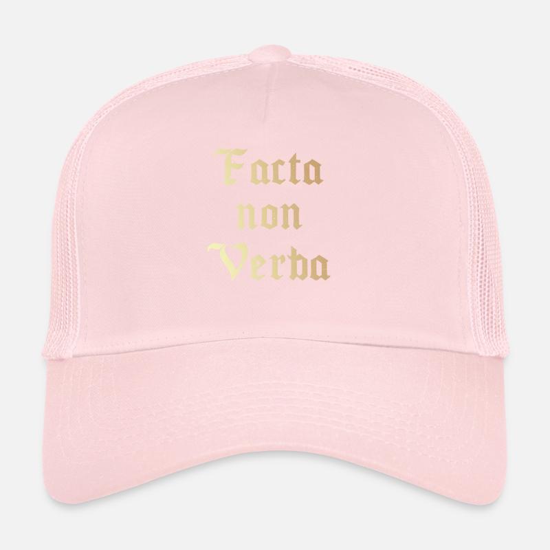 Facta non Verba Trucker Cap