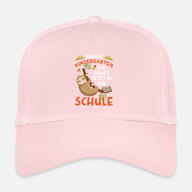 Bye kindergarten Je traîne à l’école maintenant Casquette trucker 