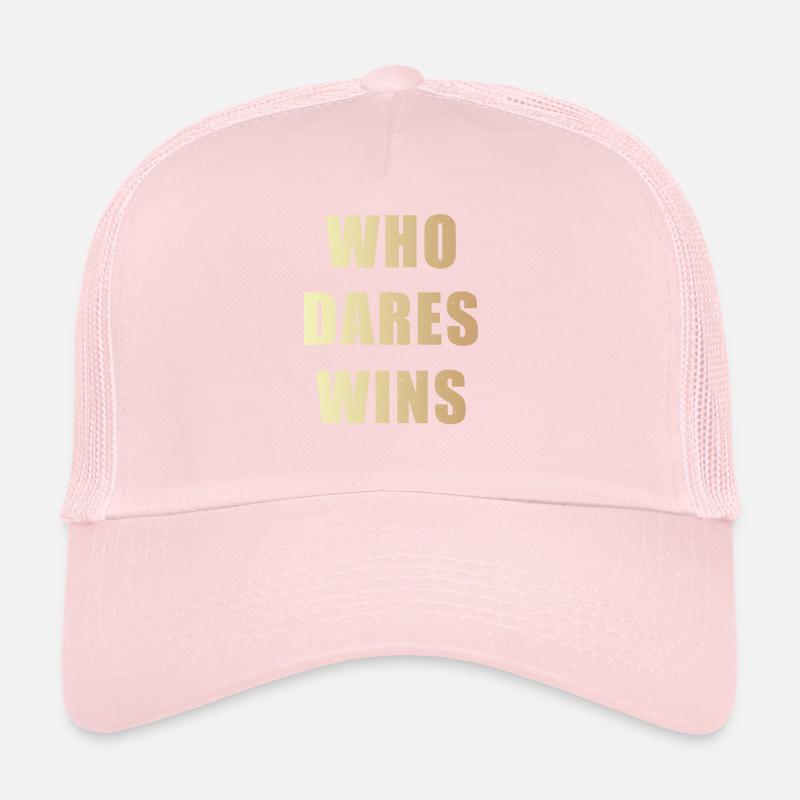 Qui ose gagnera Casquette trucker 