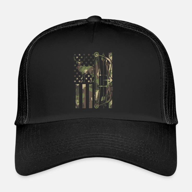 Bow & Arrow Chasse à l’arc Chasse au cerf Casquette trucker 
