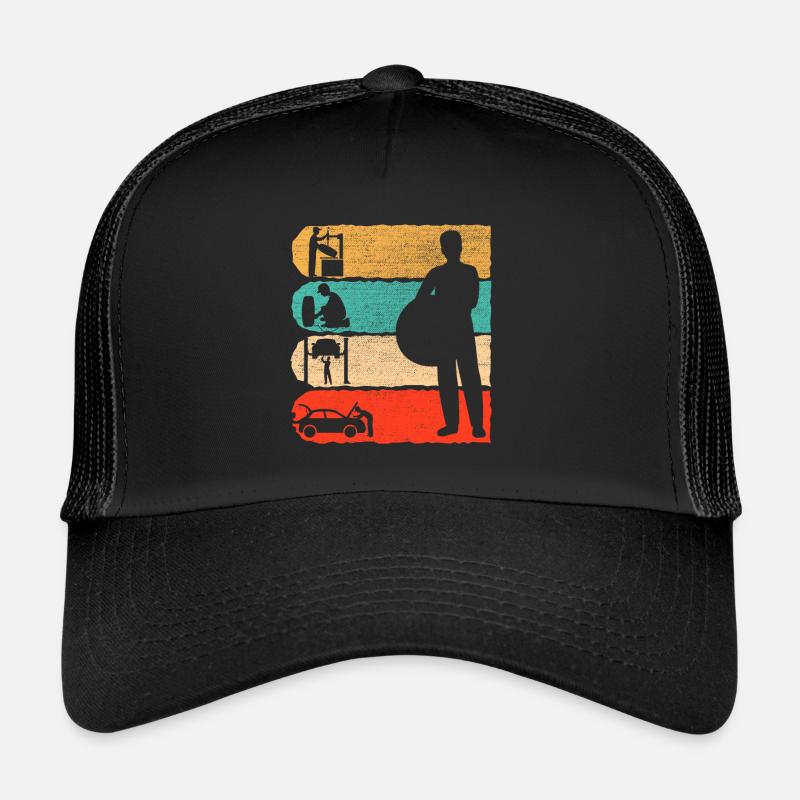 Mécanicien automobile Retro Gift Casquette trucker 