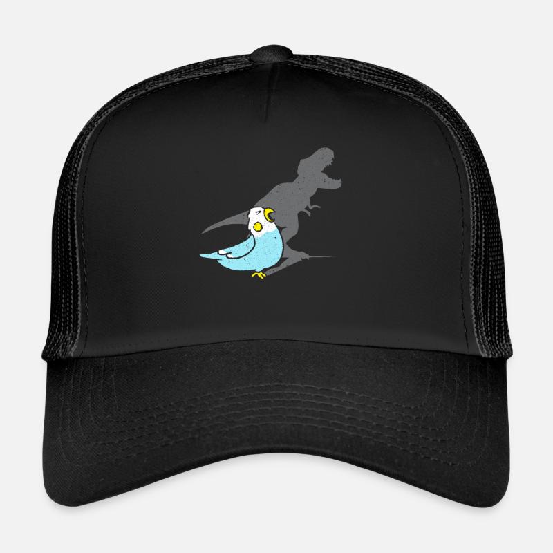 Wellensittich Dinosaurier Sittich Trucker Cap