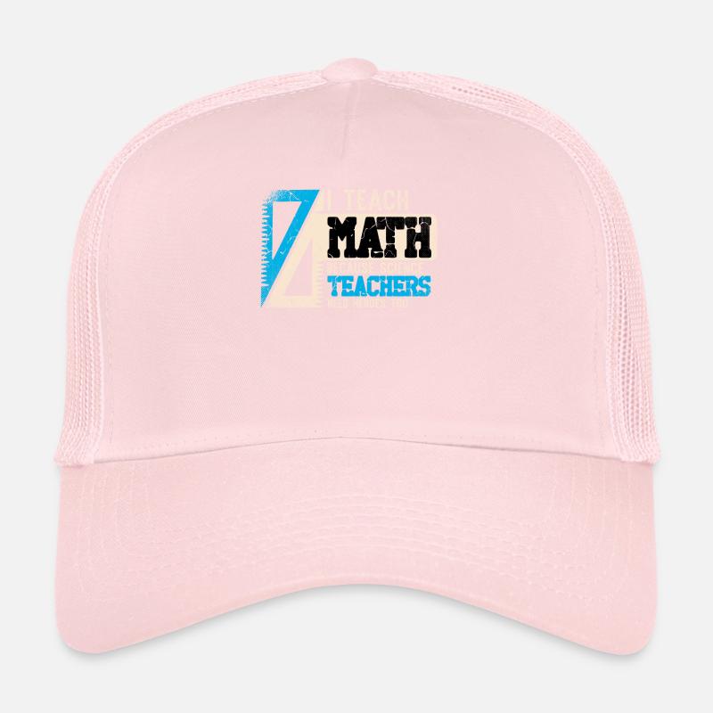 Conception mathématique pour un professeur de mathématiques Casquette trucker 