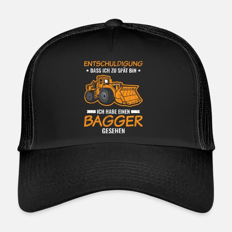 Bagger | Kinder Sprüche Geschenkideen Trucker Cap