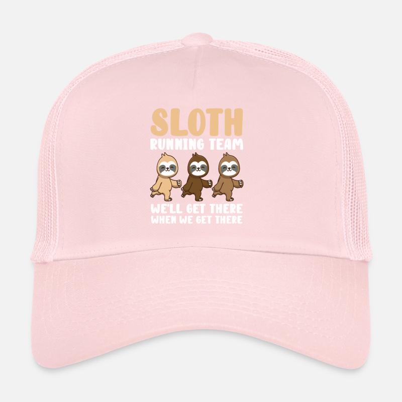 Sloth Running Team We Will Get There When We Get Trucker Cap