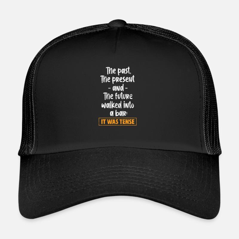 Englisch Lehrer - Trucker Cap - Schwarz/Schwarz