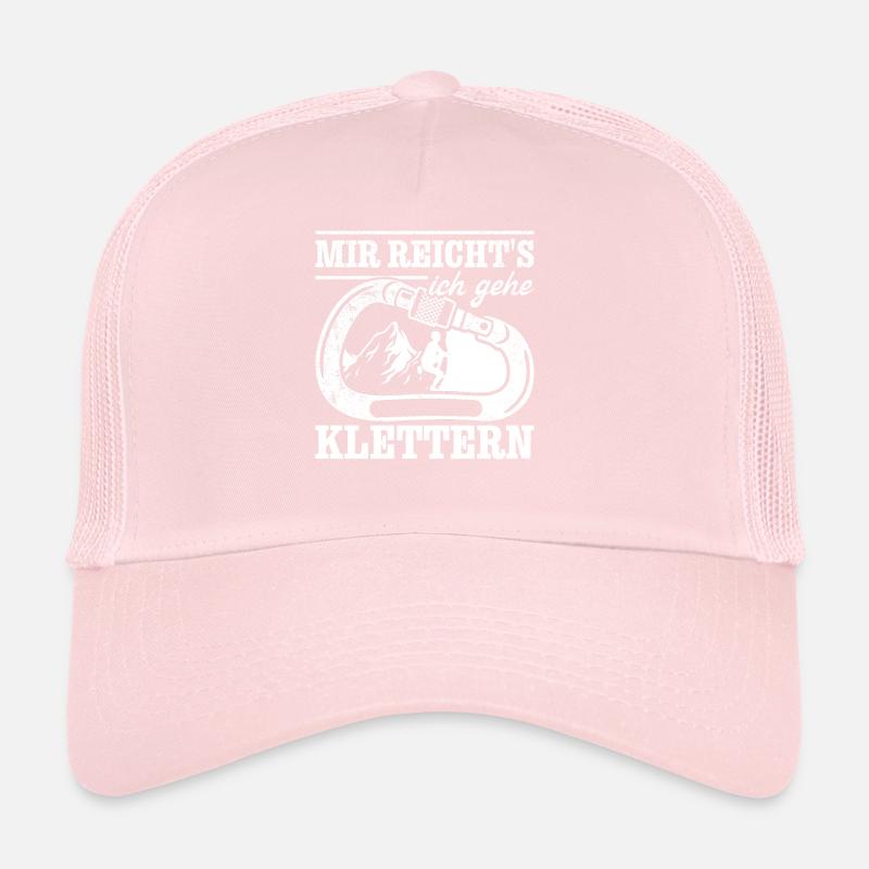 Mir Reicht's ich gehe Klettern Berg Kletterer Trucker Cap