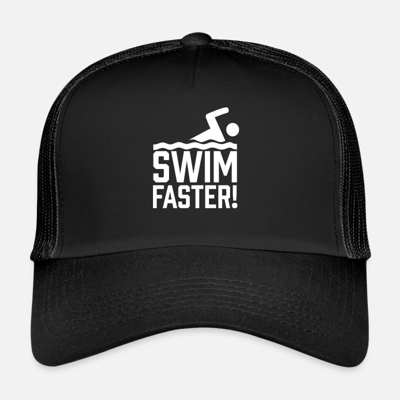 Cours de natation rapide moniteur de natation Casquette trucker 