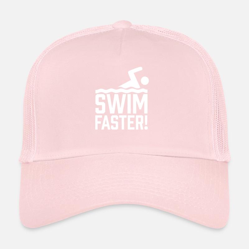 Cours de natation rapide moniteur de natation Casquette trucker 
