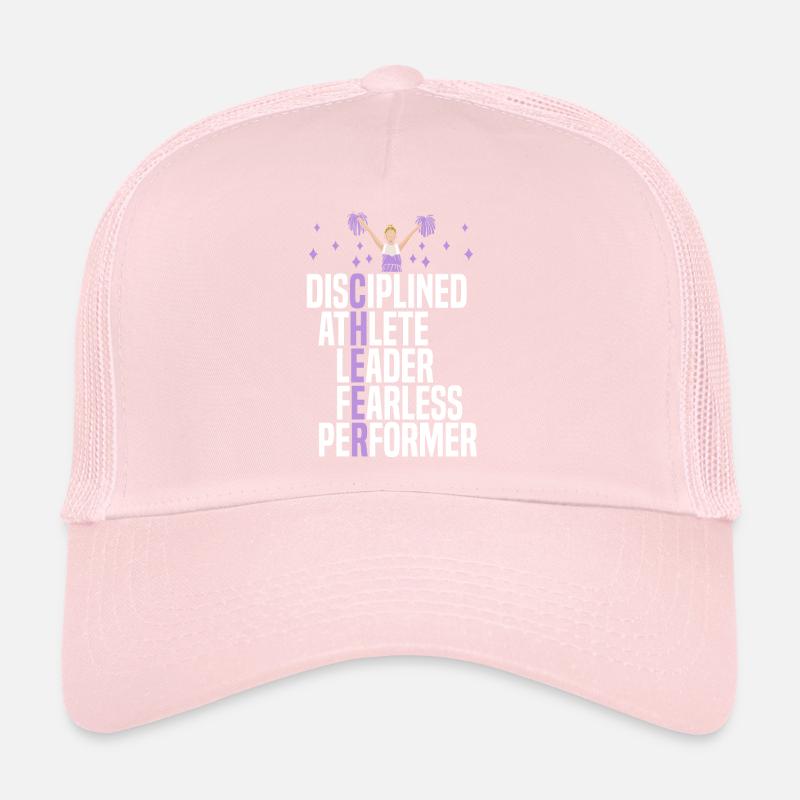 Cheer Cheerleader Cheerleading Dancer Trucker Cap