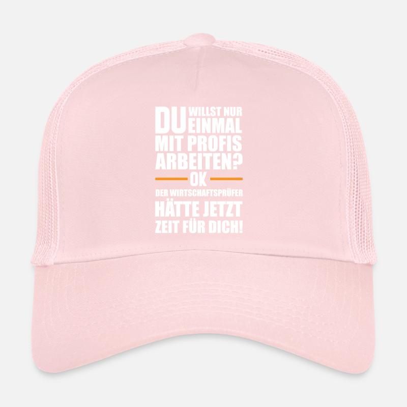 Wirtschaftsprüfer | Lustige Männer Sprüche Trucker Cap