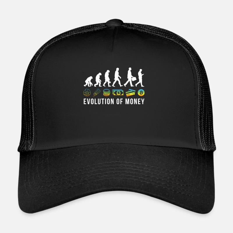 Crypto Bitcoin The Evolution Of Money Trucker Cap